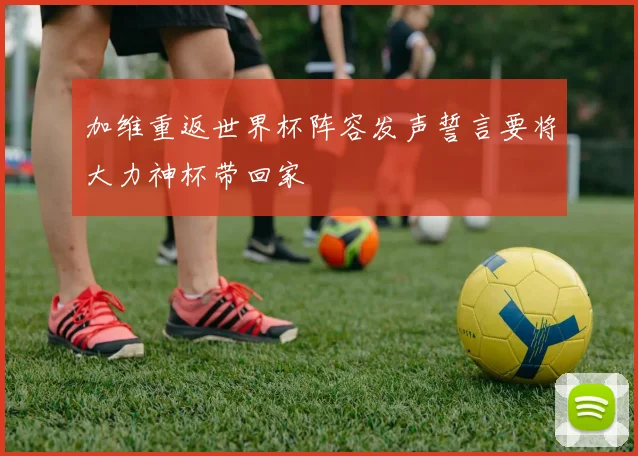 加维重返世界杯阵容发声誓言要将大力神杯带回家